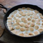 Chocolate Peanut Butter Skillet Smores