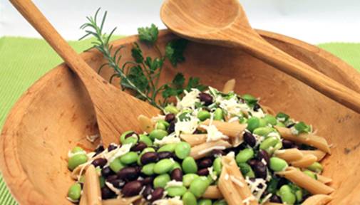 Edamame Pasta Salad