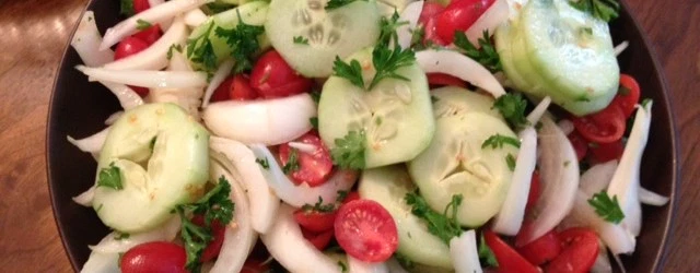 Cucumber Tomato Salad