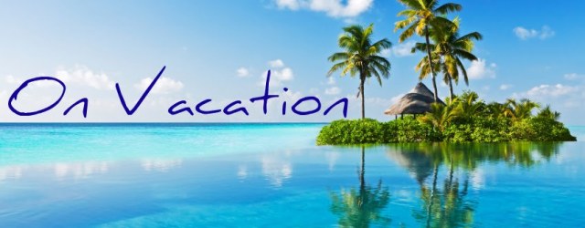 on vacation