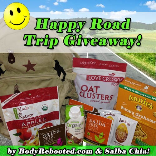 Happy Road Trip Giveaway @BodyRebooted