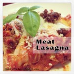 Meat Lasagna