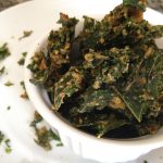 Garlic & Cheese Kale Chips