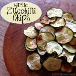 Garlic Zucchini Chips