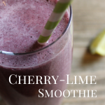 Cherry Lime Smoothie