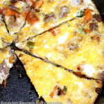 Breakfast Sausage and Vegetable Frittata