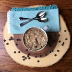 Chocolate Chip Breakfast Mug Cake for 2